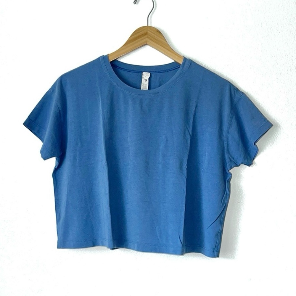 Lululemon Cates Cropped Tee NWOT